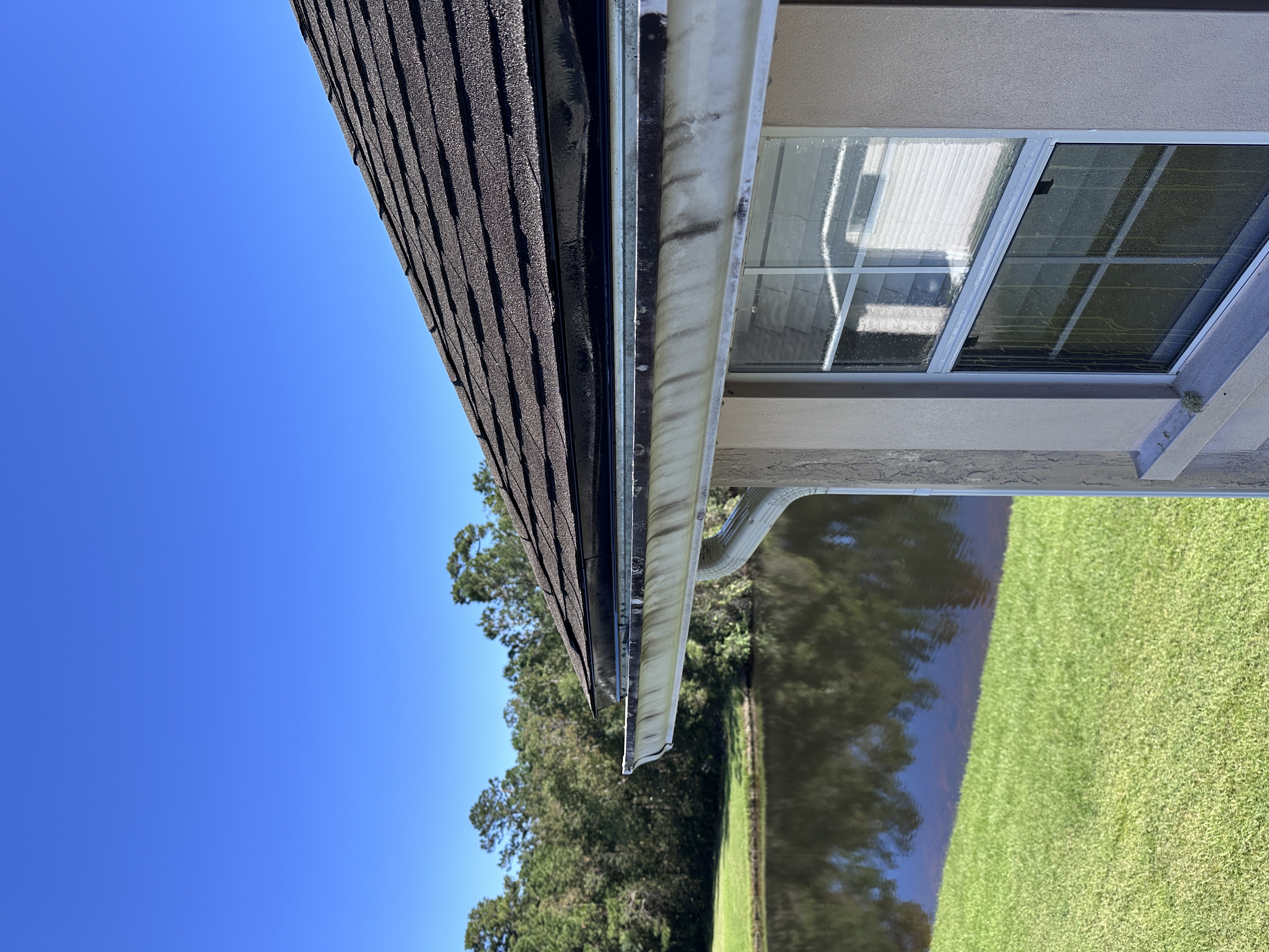 Gutter Cleaning - Before