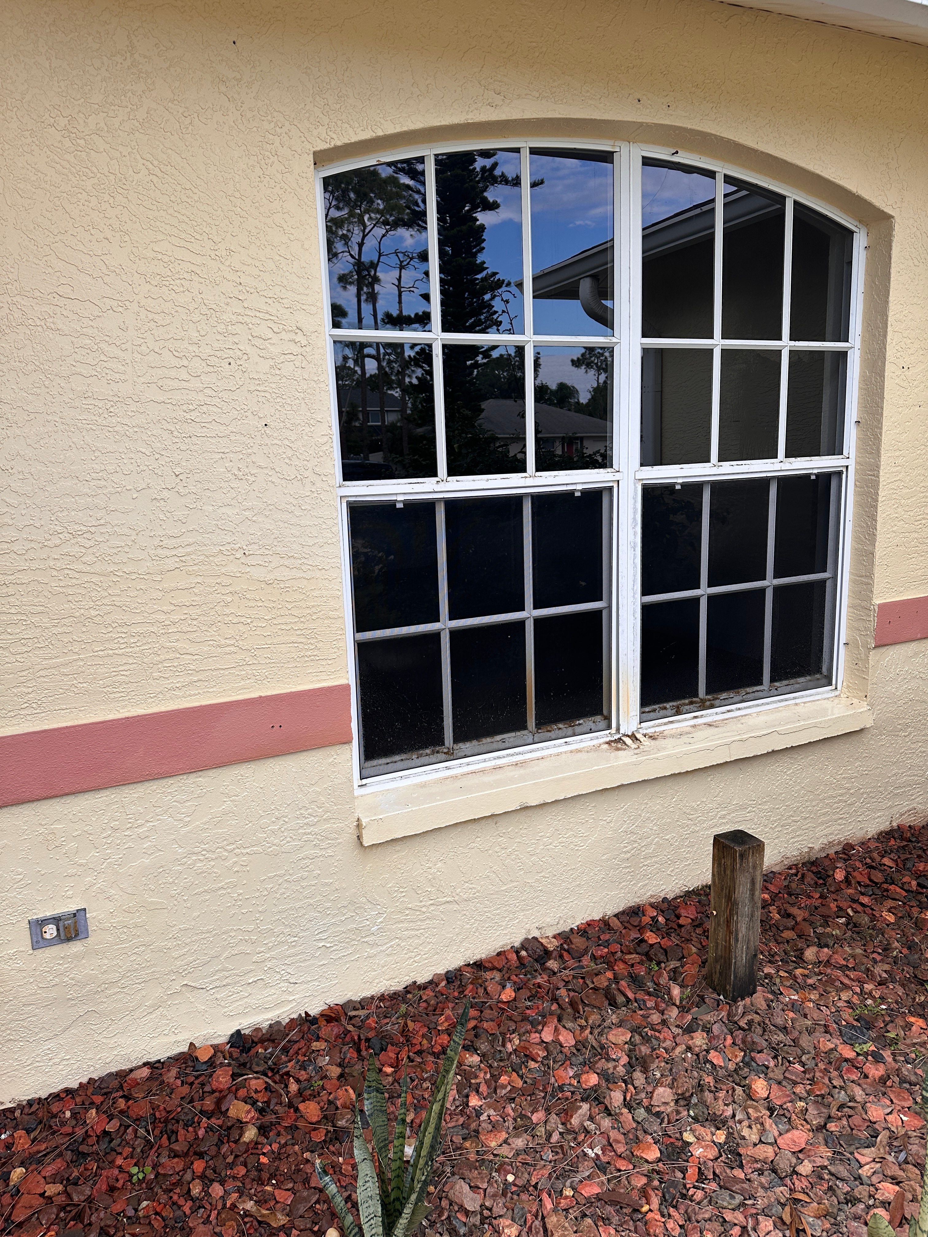 Iron Stain Removal - Before